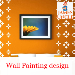 Wall painting design Mr. Asish Sau in Sarachi